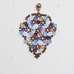Pierces - Bronze brass - Earrings Grapes Shea - Pierces - Bronze brass - Laiton bronze